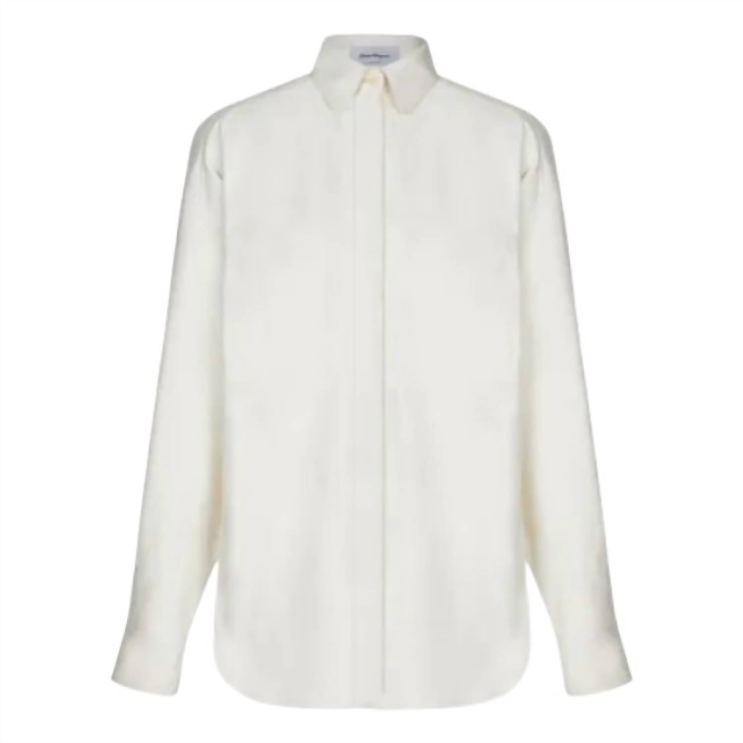 Salvatore Ferragamo - Women's Nappa Oversized Shirt