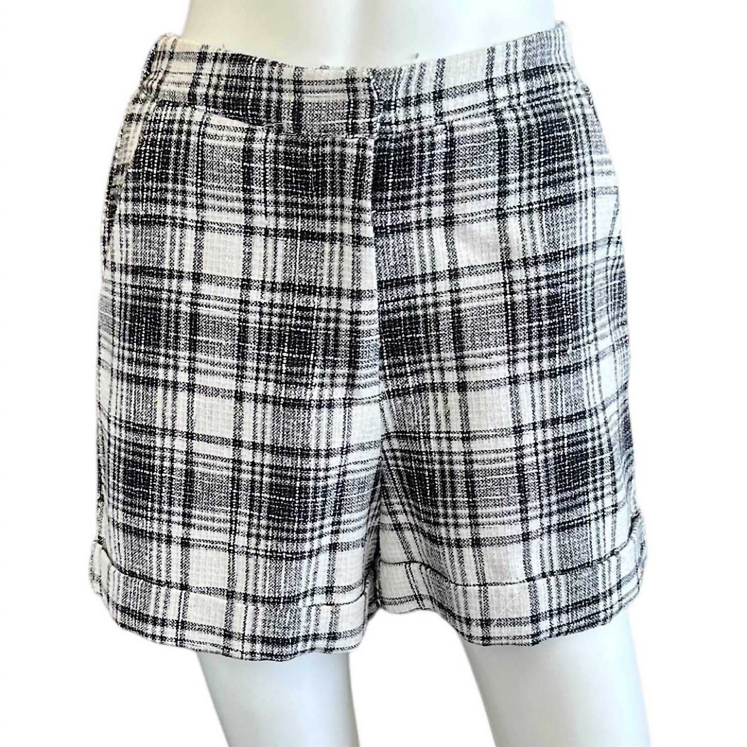 Blue B - Women's Plaid Flannel Short