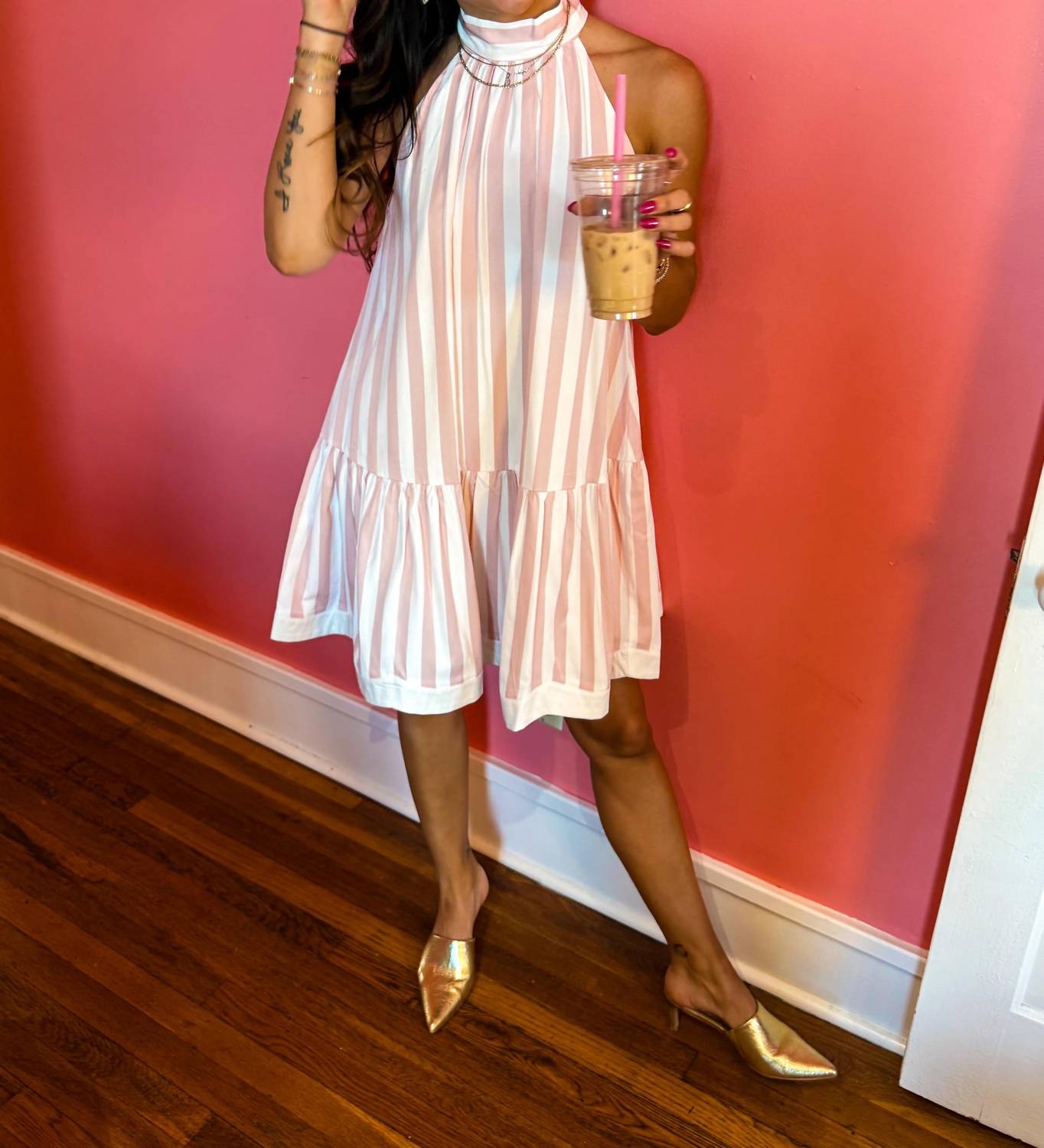 Prosperina - Azalea Gatsby Scalloped Swing Dress