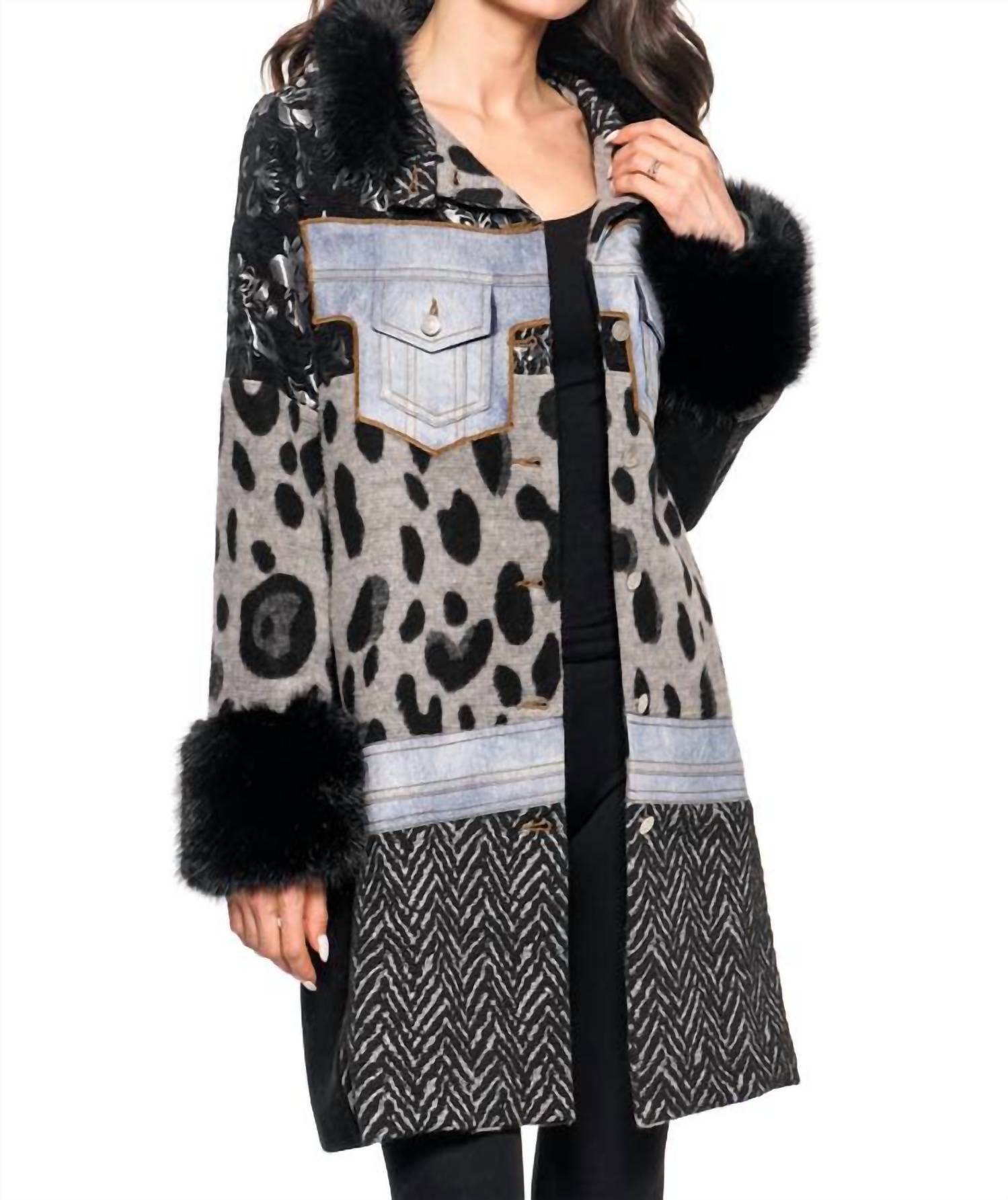 Adore - Women's Mix Media Jacket