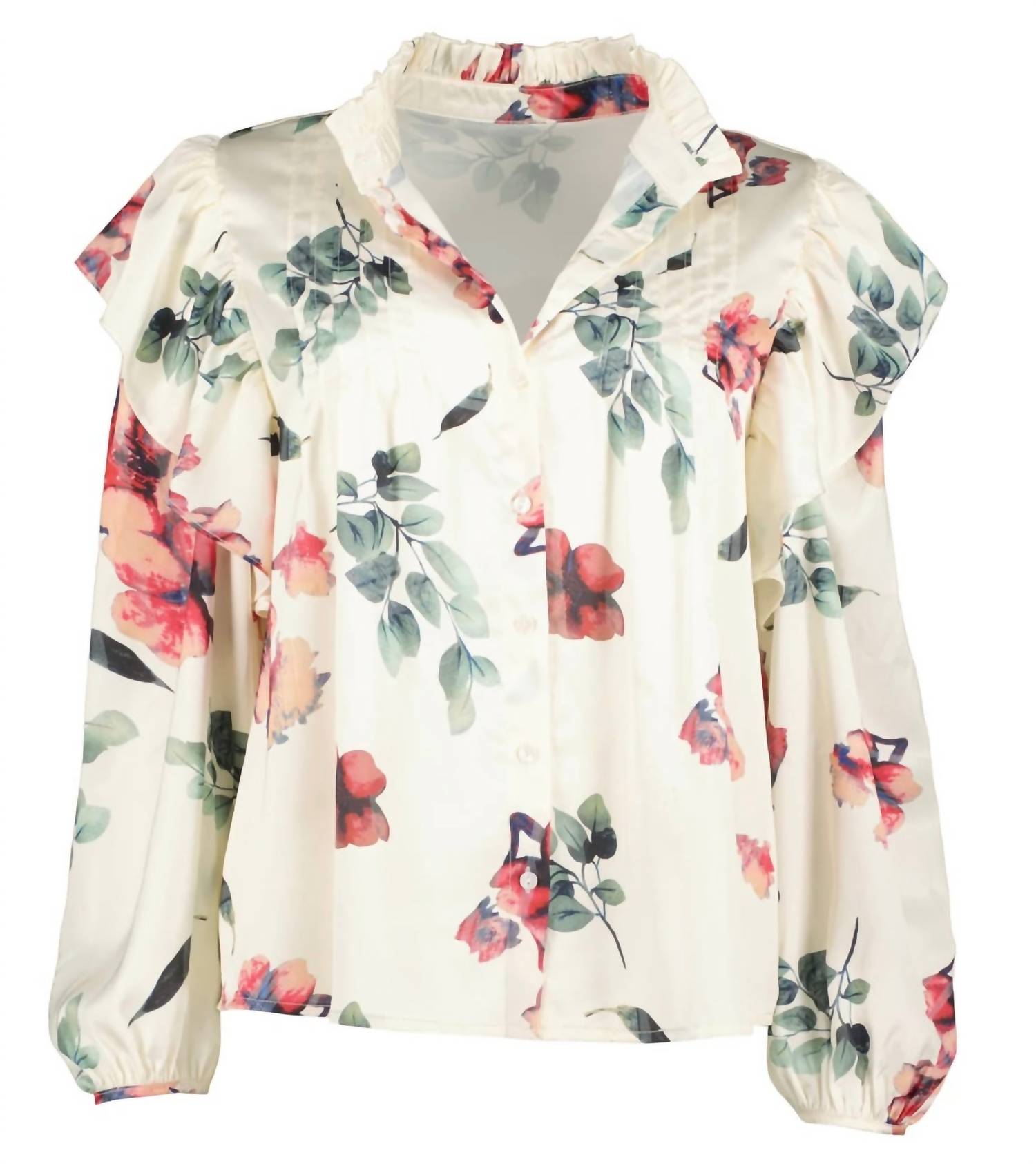 Bishop + Young - Thea Ruffle Blouse