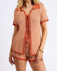 Sage The Label - Through The Canyons Knit Shorts