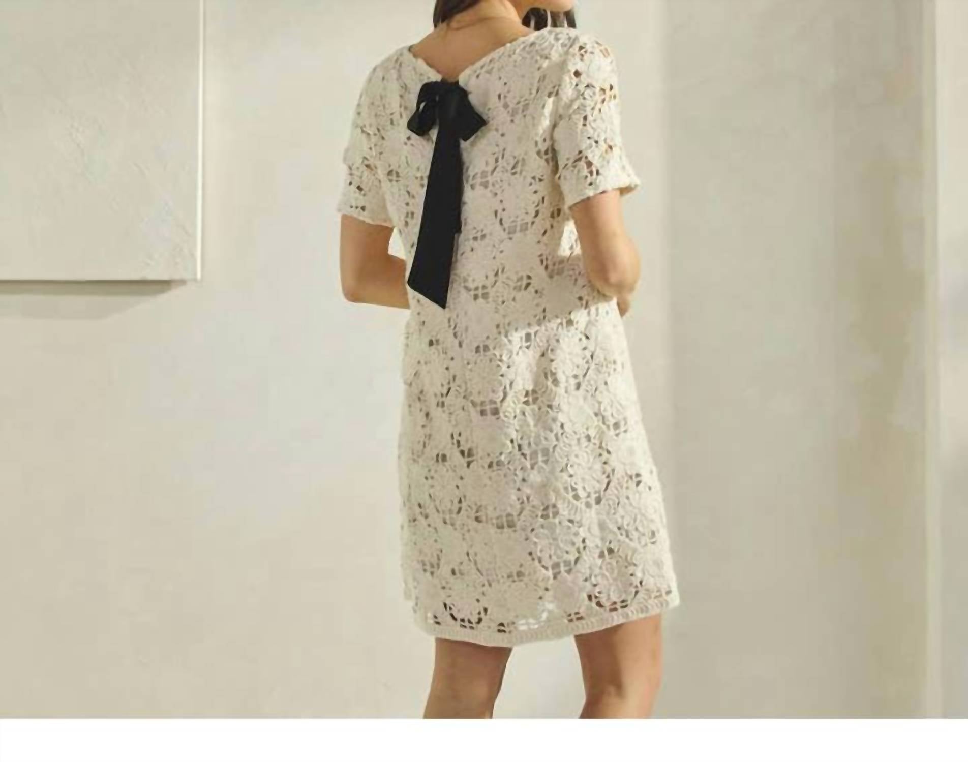 Able - Women's Floral Lace Mini Dress