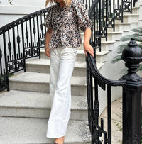 Mable - Peek A Bow Top