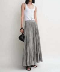 Toteme - Crinkled Plisse Skirt