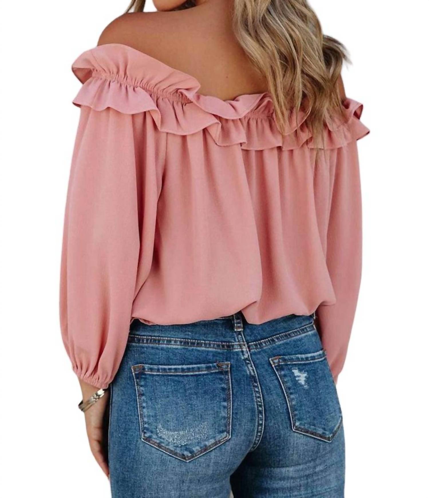 Shewin - Ruffle My Feathers Blouse