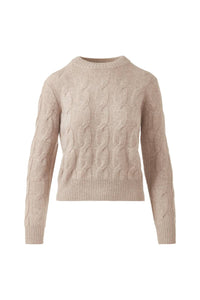 Kinross - Luxe Cable Crew Sweater