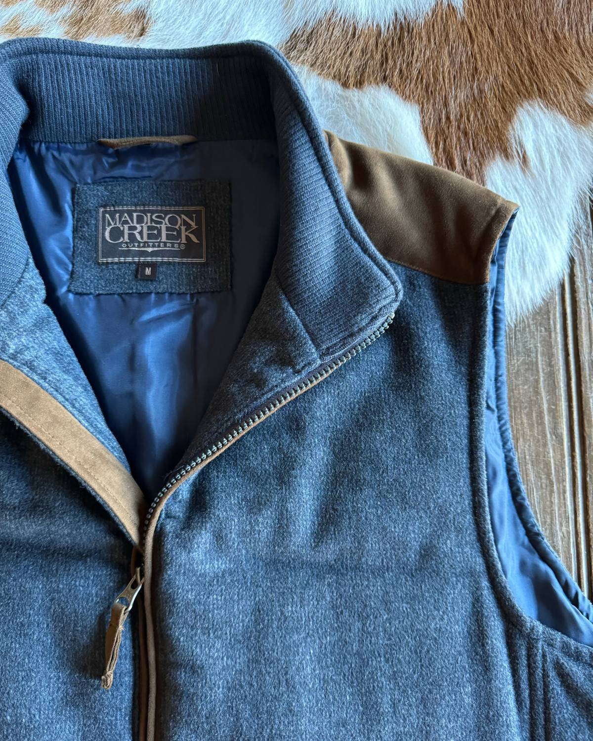 Madison Creek Outfitters - Men's Overland Wool Blend Vest