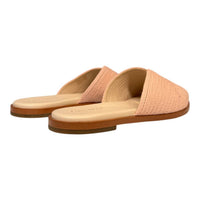 COLE HAAN Women's Ansley Leather Slides in blush jute - women's sandal - view 4