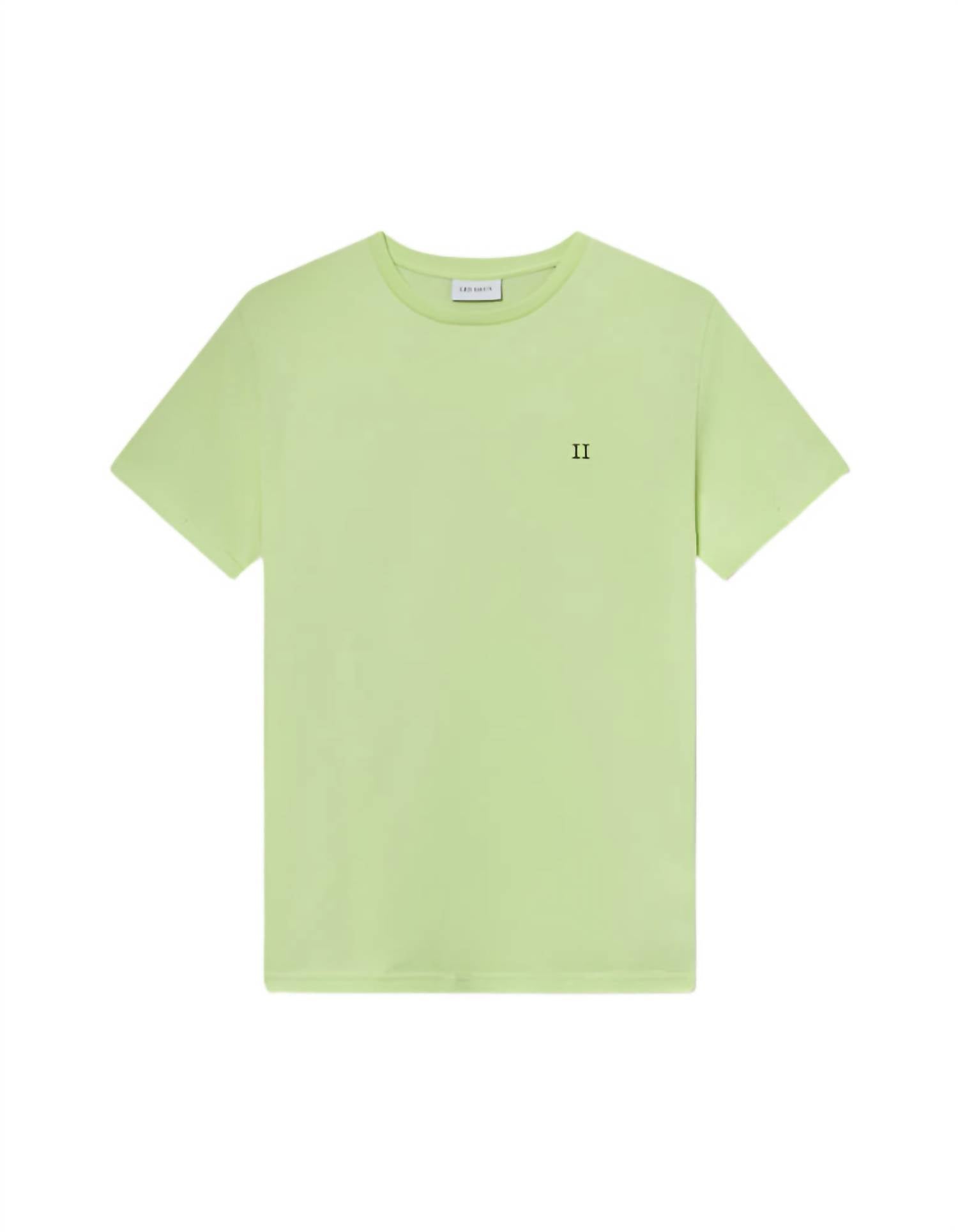 Les Deux Men's Norregaard Contrast Short Sleeve T-shirt in butterfly - men's t-shirt