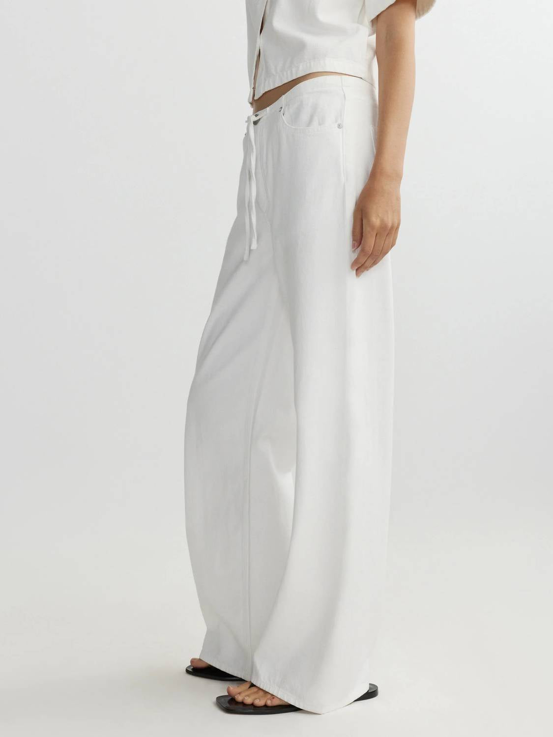 Dl1961 - Women'S - Sienna Low-slung Wide Leg Pants
