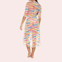 Zille Rio - Tropicalia Midi Tulle Kimono