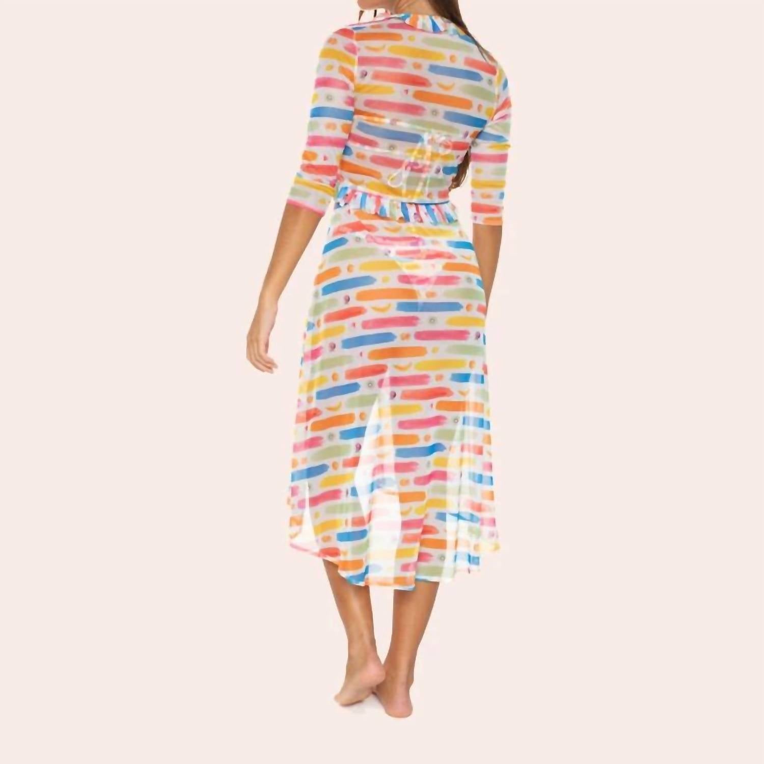 Zille Rio - Tropicalia Midi Tulle Kimono