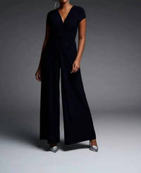 Joseph Ribkoff - Twist-front Plunge Jumpsuit