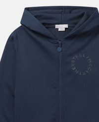 Stella Mccartney - Kid's Disc Logo Zip Up Hoodie