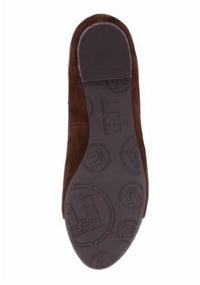 L'amour Des Pieds Women's Farida Leather Pump Shoes in chocolate brown - women's flats - view 6