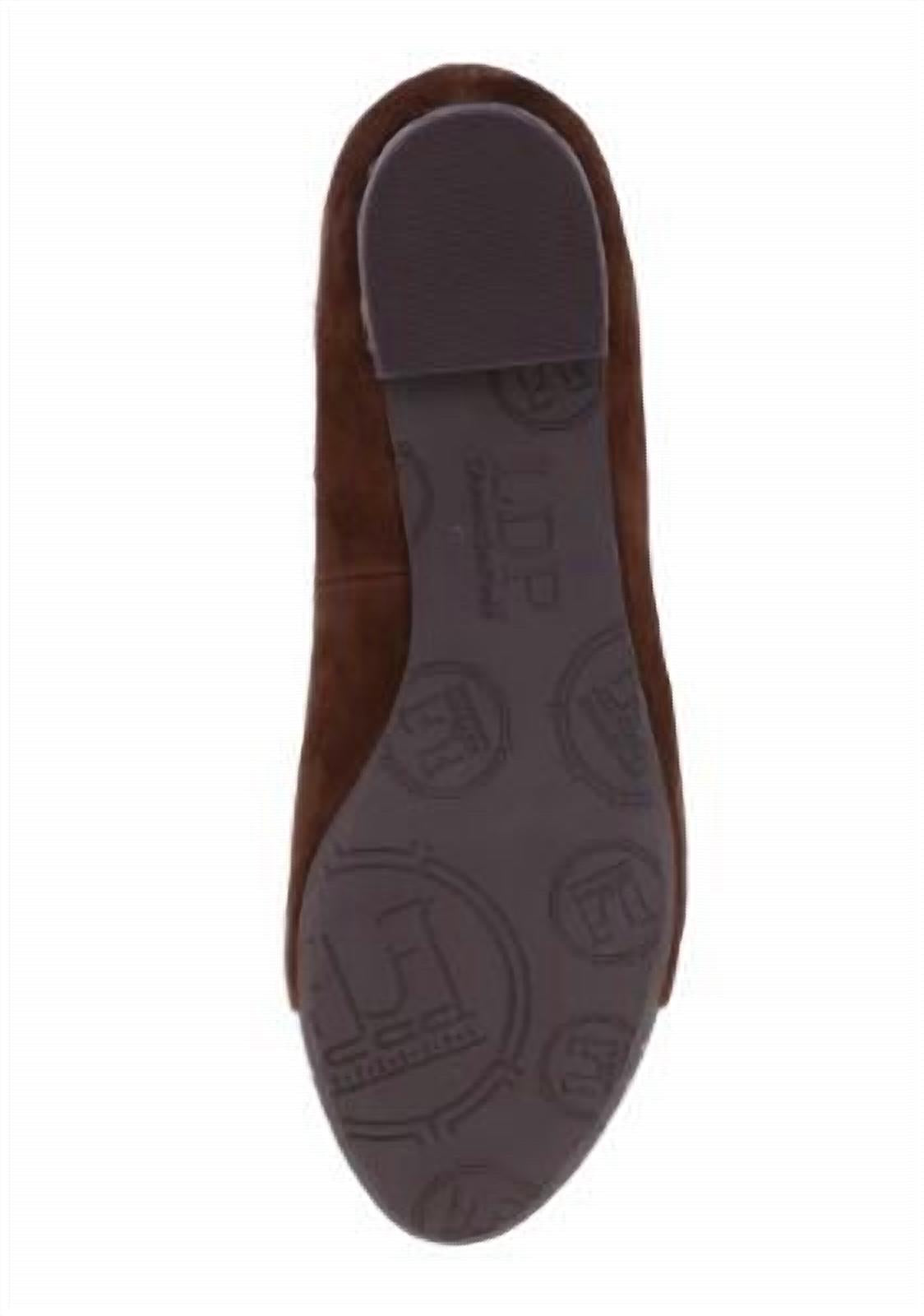 L'amour Des Pieds Women's Farida Leather Pump Shoes in chocolate brown - women's flats - view 6