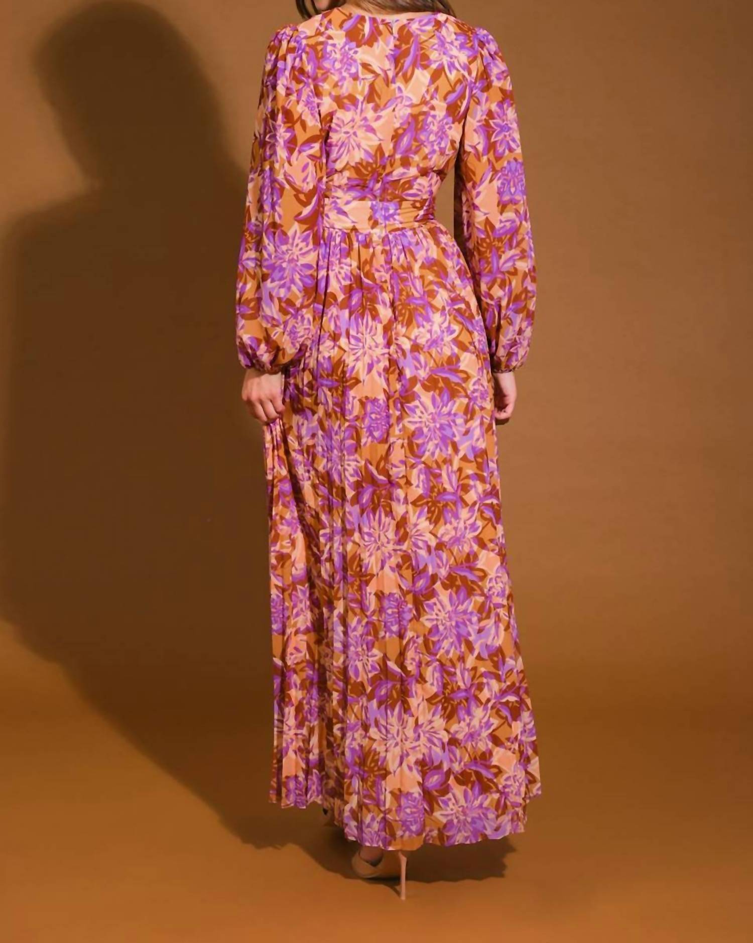 FLYING TOMATO Hazel Dress in pink - women's dress - alternate view