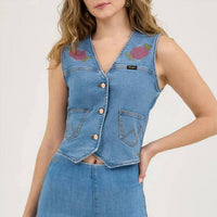 Wrangler - Lainey Wilson Denim Vest