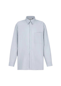 Shop Amomento - Square Pocket Oversized Shirt