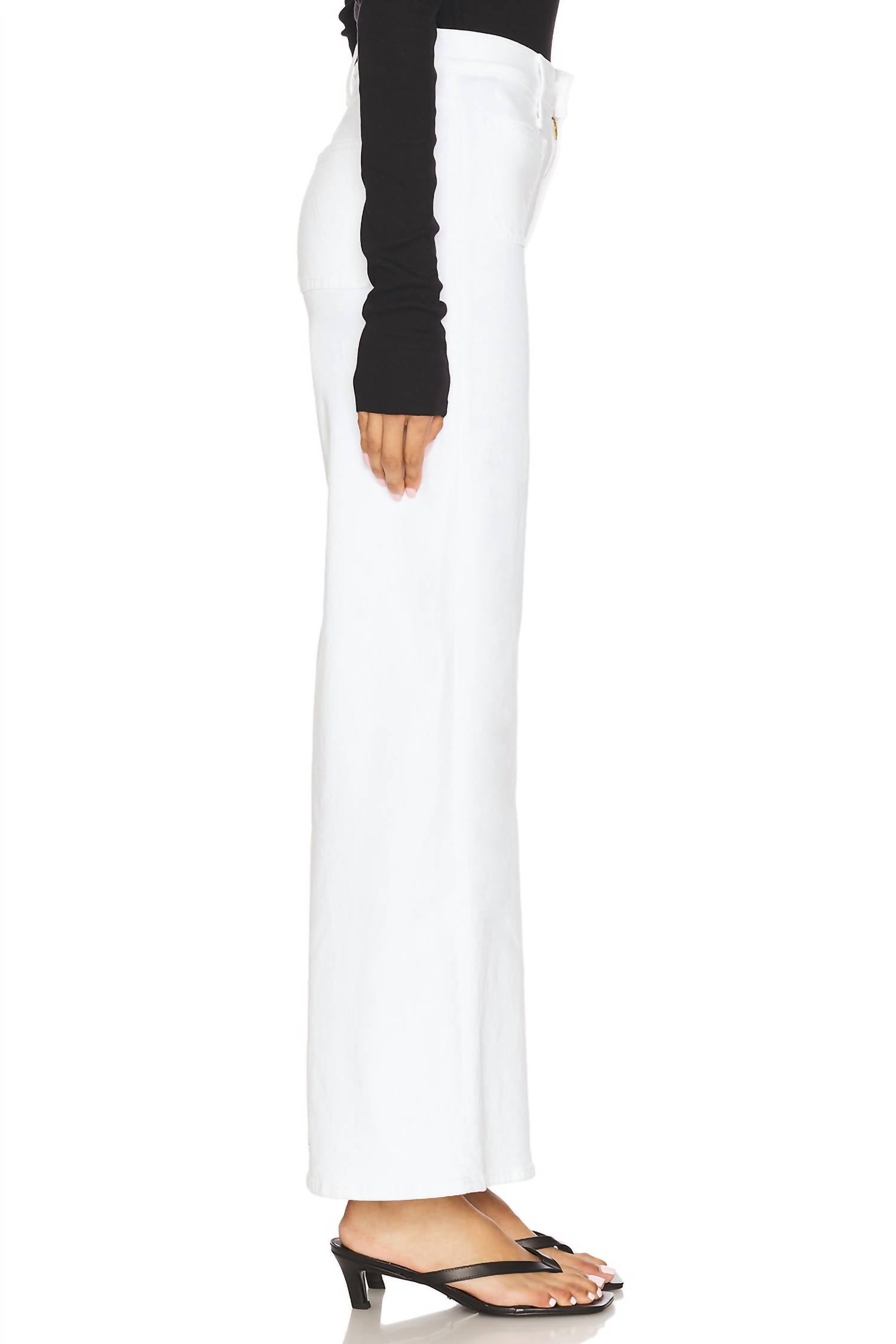 Mother - Lil Patch Pocket Undercover Wide Leg Jeans