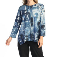 Jess & Jane - Mariposa French Brushed Knit Slit Top