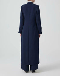 Touche Prive - Long Crepe Trench Coat