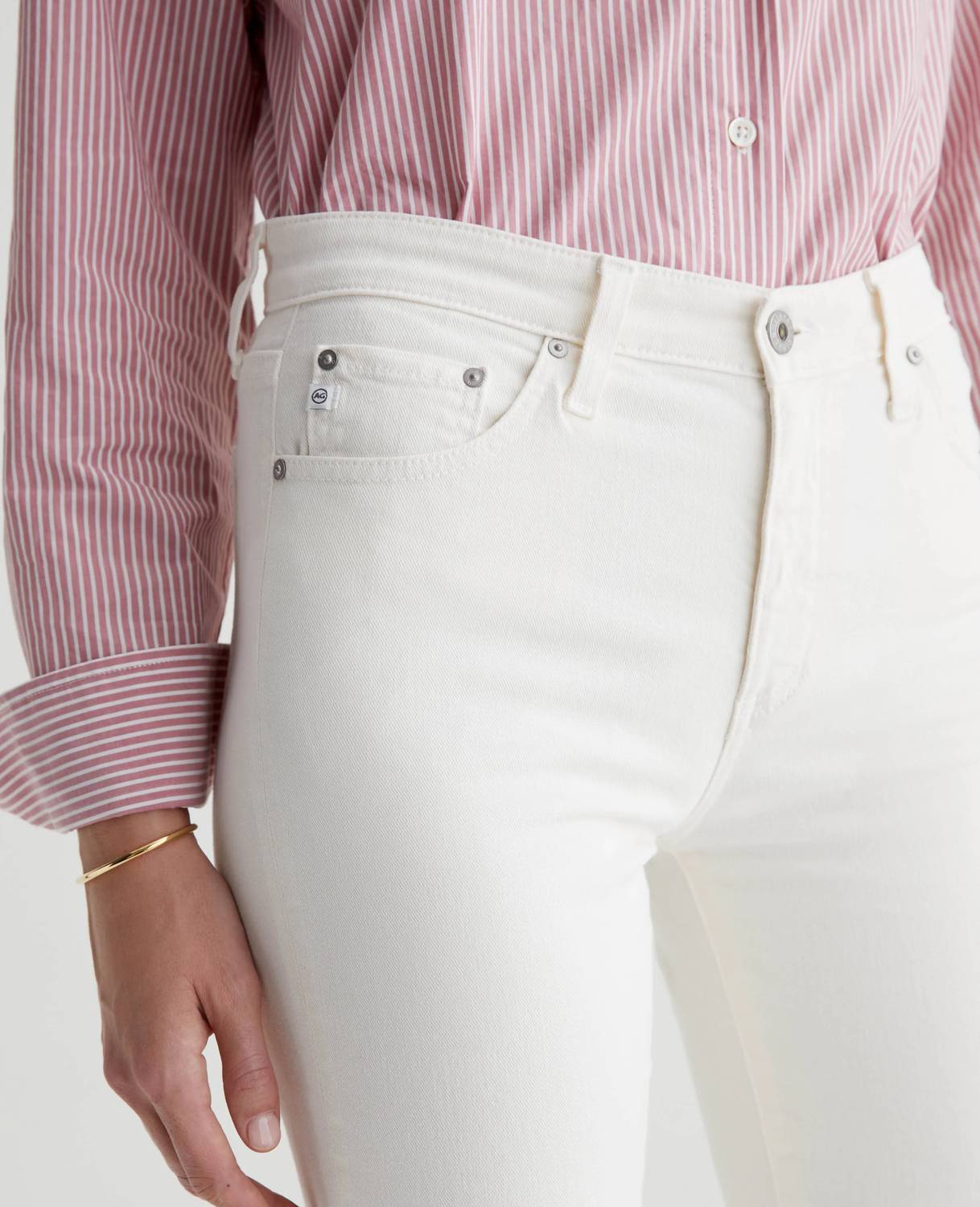 Ag Jeans - Mari Mid Rise Slim Straight Leg Jean
