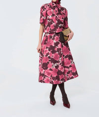 Tara Jarmon - Carolane Floral Point Collar Top