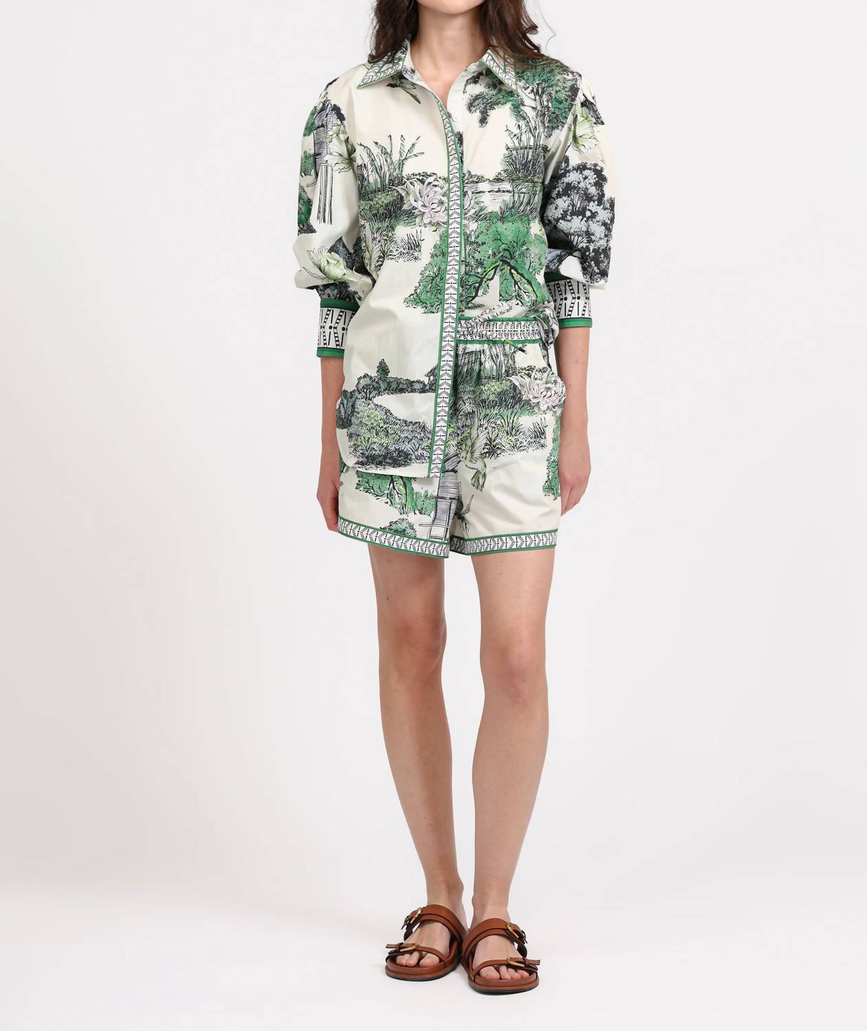 Las Sureñas - Poplin Short