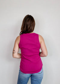 Michael Stars - Lindsay Raw Hem Tank Top