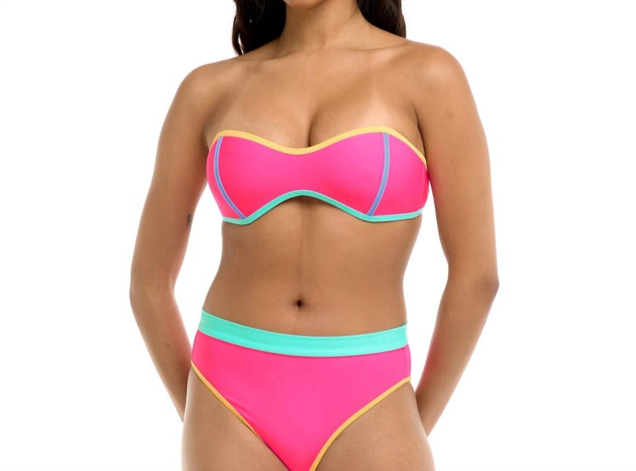 Body Glove - Vibration Tainted Love Retro Bandeau Bikini Top