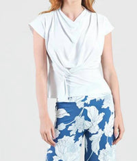 Clara Sunwoo - Women's Drape Neck Top