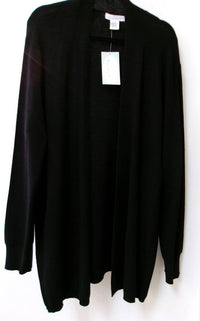 Keren Hart Women's Long Cardigan in black - women's cardigan