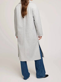 Gentle Fawn Agatha Coat in heather grey - women's jacket - alternate view