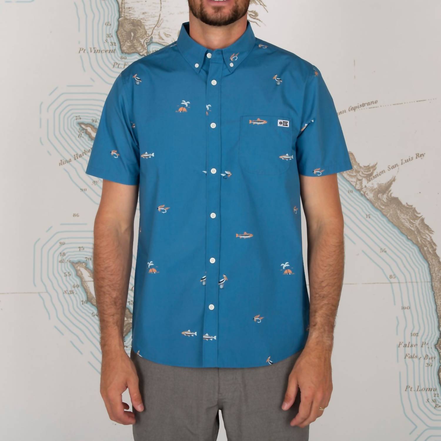 Salty Crew - Markets Short Sleeve Woven Shirt
