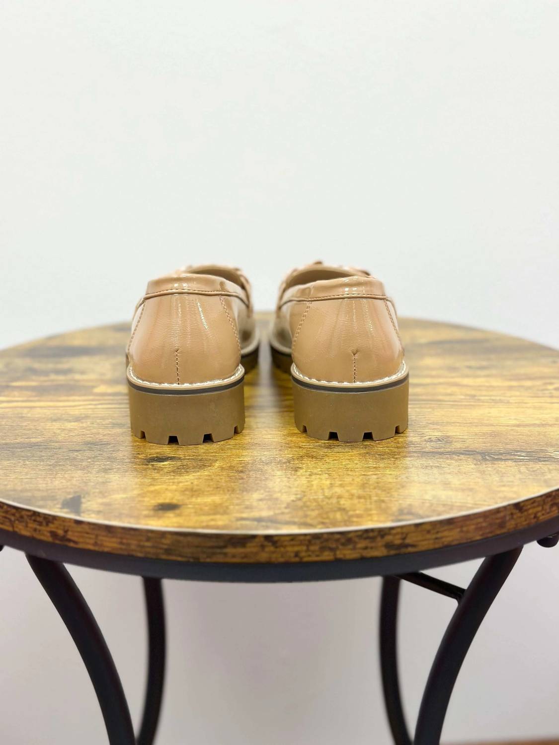 Olem - Women's Patent Leather Loafers