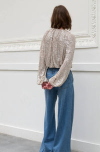 Secular - Ava Sequin Top