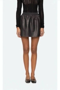 Sea - Lucie Leather Mini Skirt