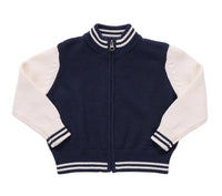 Pink Chicken - Varsity Zip Sweater
