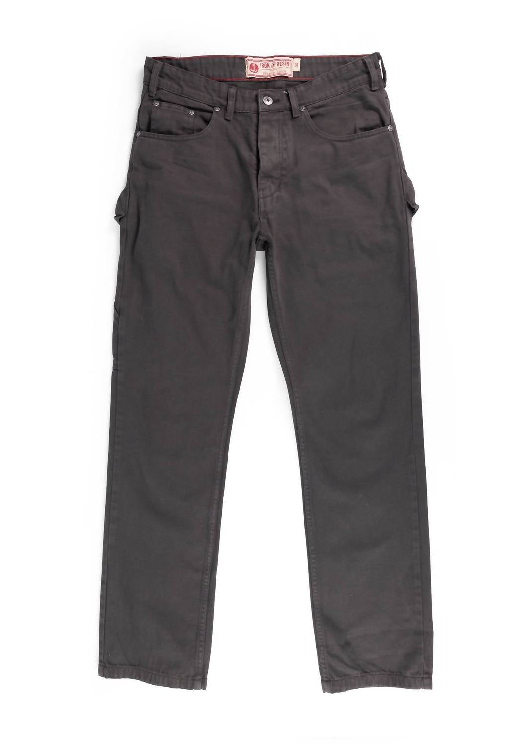 Iron & Resin Men's Jasper Pant in charcoal - men's jeans