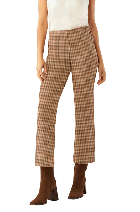 Ecru - PRINCE CROPPED FLARE PANT