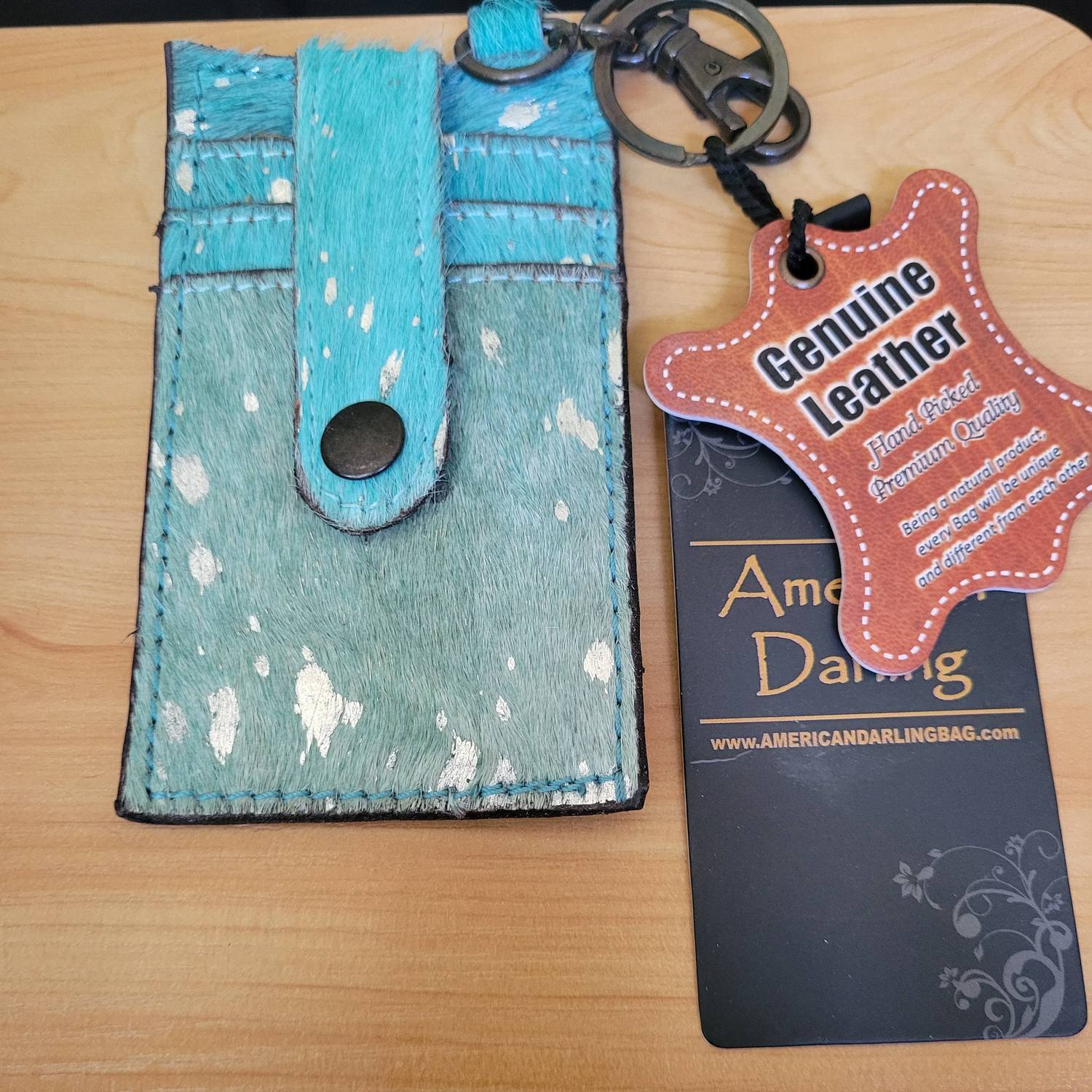 American Darling - Women's Hair-on Cowhide Card Holder