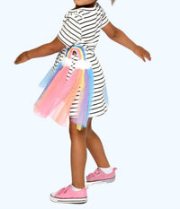 Baby Sara - Kid's Rainbow Cloud Mesh Dress