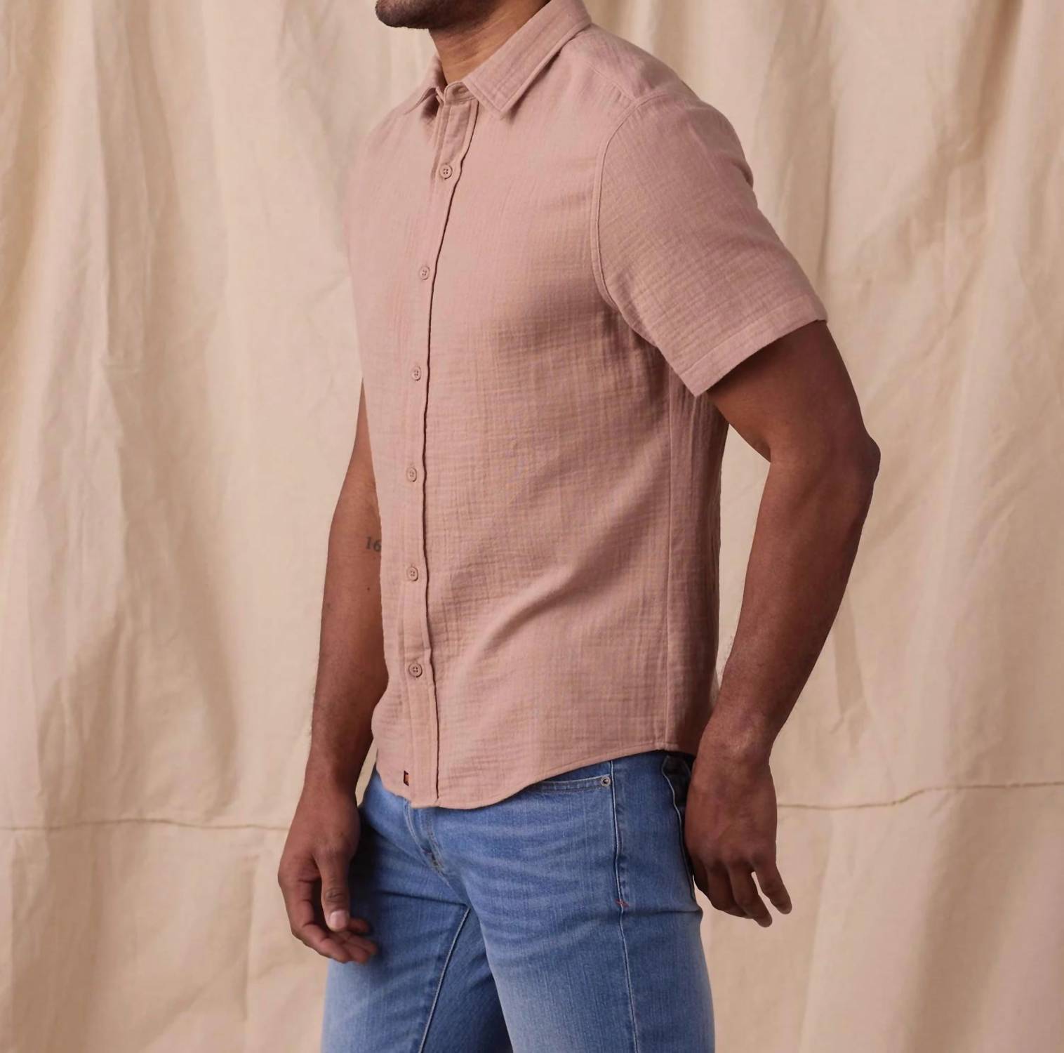 The Normal Brand - Kalo Short Sleeve Button Up