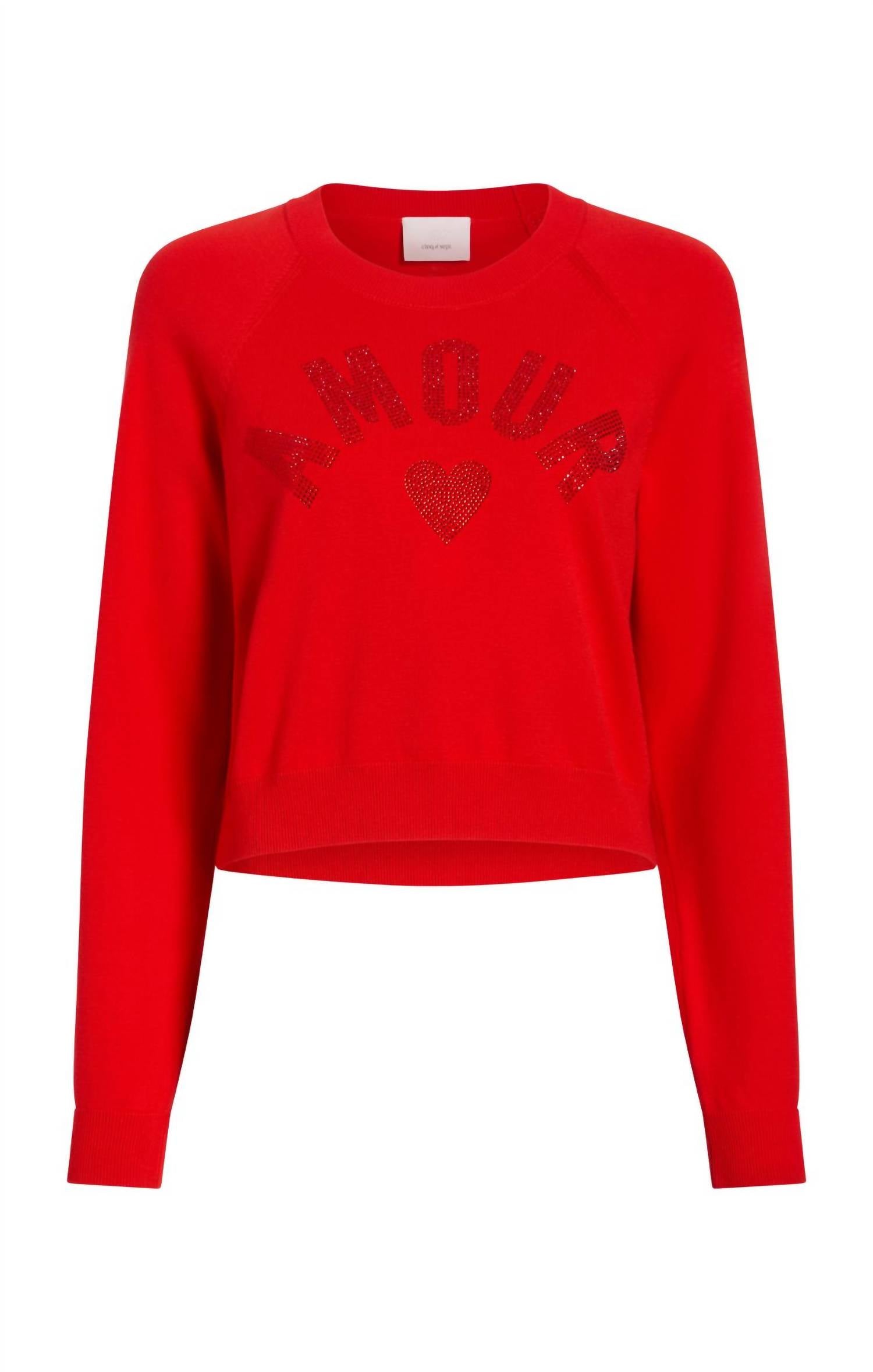 Cinq A Sept - Amour Heatset Pullover Sweater