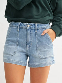 Jbd. - Hattie High-rise Utility Denim Shorts