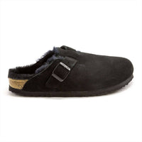 Birkenstock - Women's Boston Shearling Suede Clogs