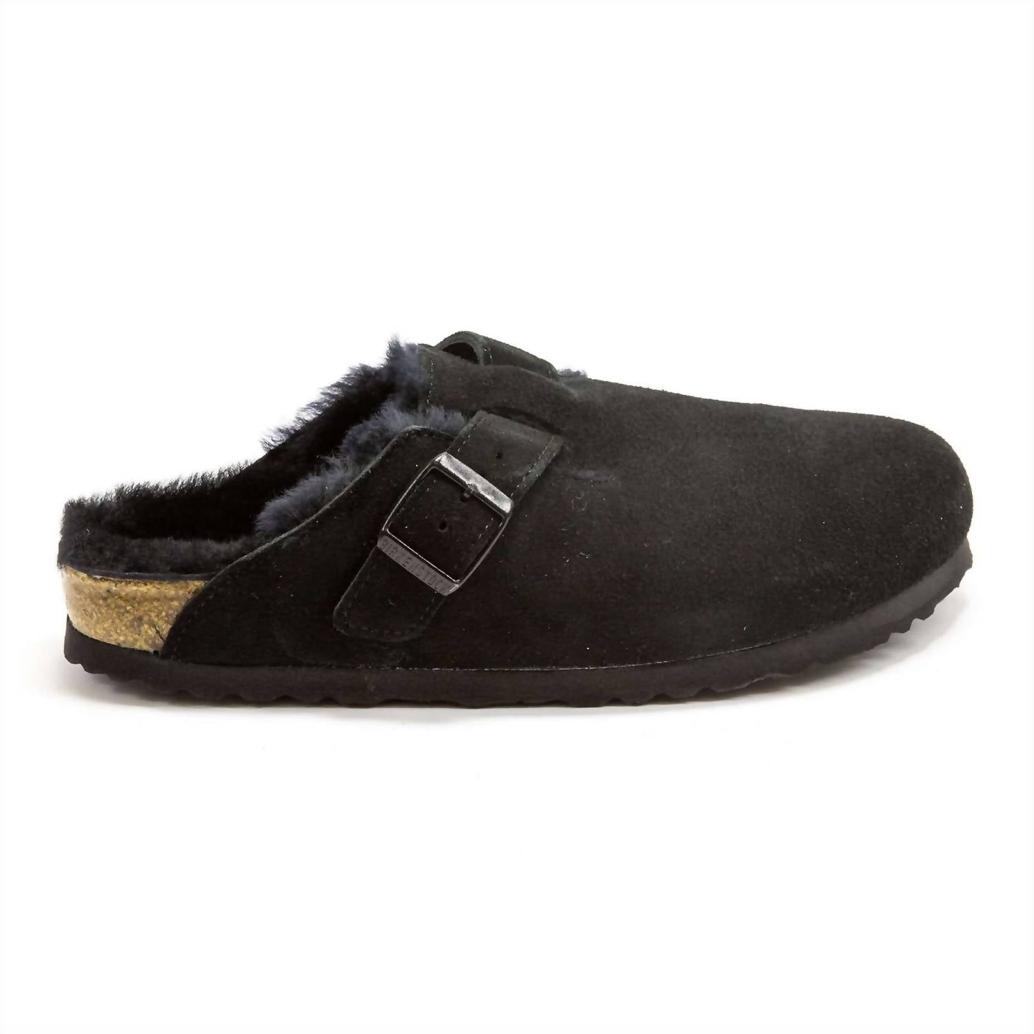 Birkenstock - Women's Boston Shearling Suede Clogs