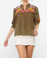 Thml - Pretty Please Embroidered Top